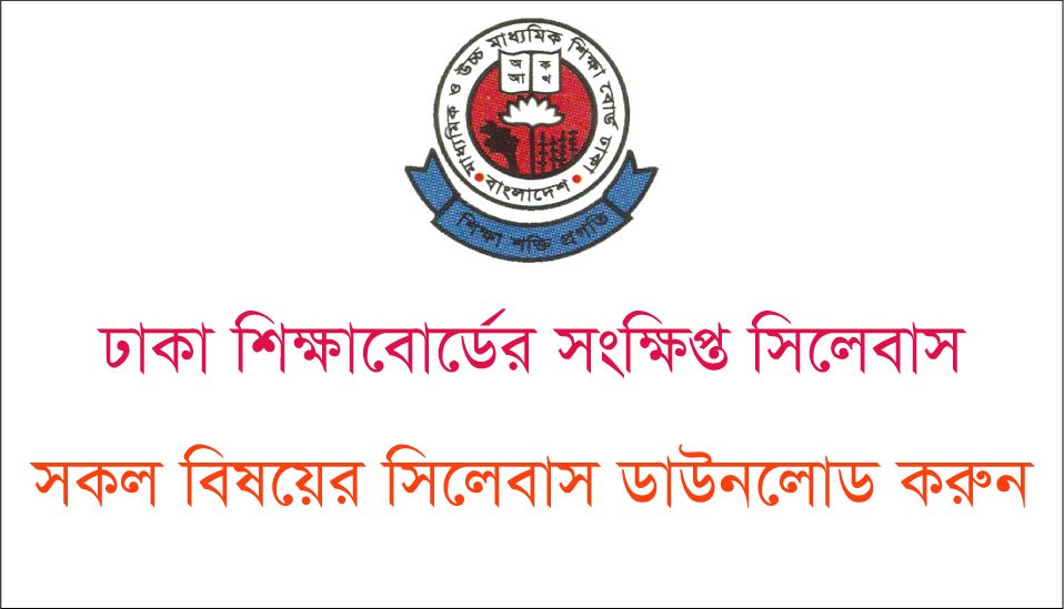 SSC Short Syllabus Dhaka Board