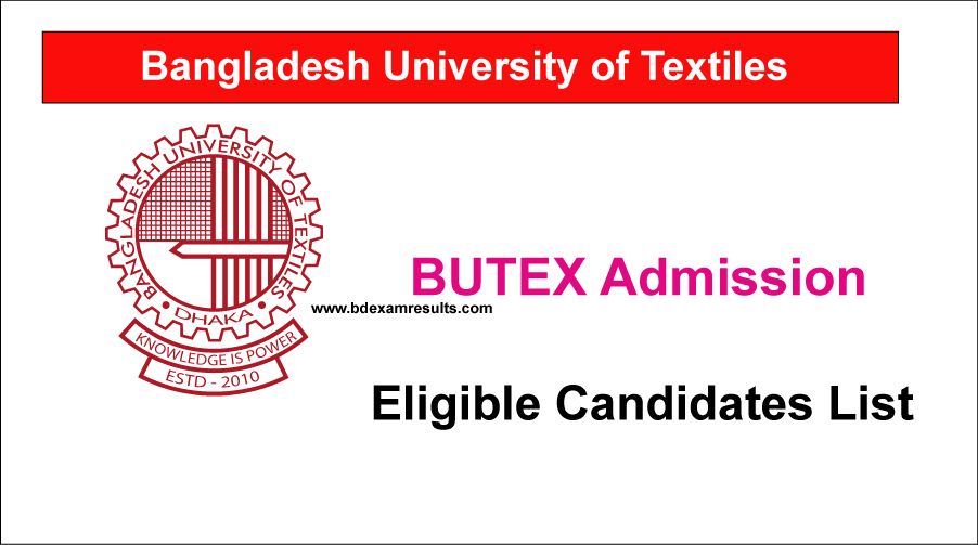 BUTEX Eligible Candidates List