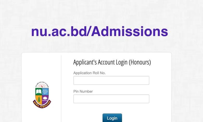 www.nu.ac.bd/admissions
